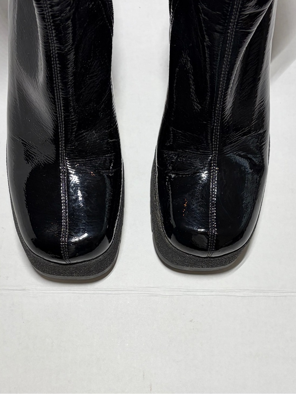 Jeffrey Campbelll Platform Square Toe Boots - Picture 6 of 11
